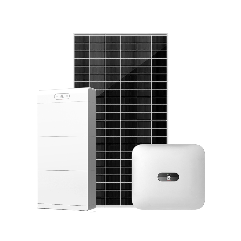 Huawei 15 kW Premium Hybrid Solar Kit – SUN2000-15KTL-M2 Inverter + LUNA2000 21 kWh Battery + 26× Trina Solar Vertex 580W Panels