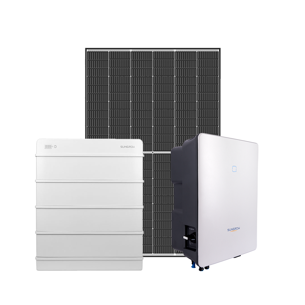 Sungrow 5 kW Hybrid Solar Kit – SG5.0RT Inverter + SBR128 12.8 kWh Battery + 11× Trina Solar Vertex S+ 460W Panels